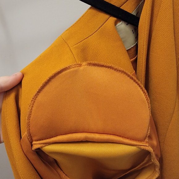 Mustard Yellow Iris Blazer - Picture 10 of 12